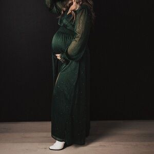 Baltic born Emerald maxi dress